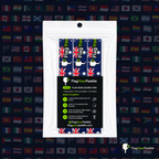 Australia Flag Pickleball Edge Guard Tape — 3 Pack