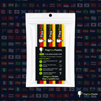 Germany Flag Pickleball Edge Guard Tape — 3 Pack