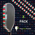 Mexico Flag Pickleball Edge Guard Tape — 3 Pack