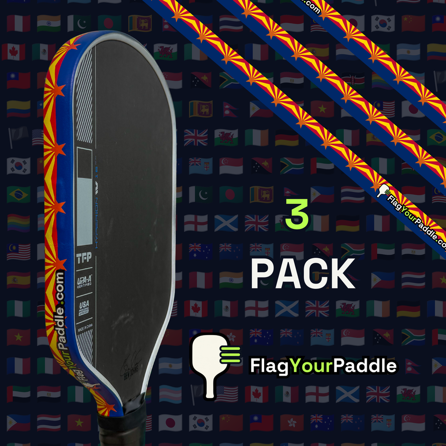 Arizona Flag Pickleball Edge Guard Tape — 3 Pack
