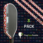Florida Flag Pickleball Edge Guard Tape — 3 Pack