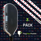 Japan Flag Pickleball Edge Guard Tape — 3 Pack