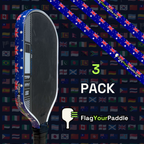 Australia Flag Pickleball Edge Guard Tape — 3 Pack